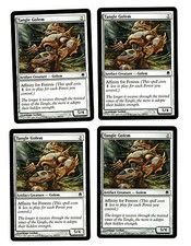4x Tangle Golem EX Darksteel Mtg Magic Commander EDH 4x x4
