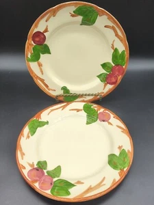 2 Franziskaner Apfel Essteller 10 1/2" - Bild 1 von 9