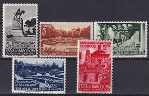 Spain Barcelona 1936 Edifil 14/18 MNH VF - Picture 1 of 1