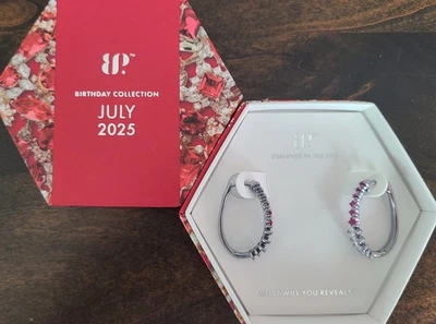 Bomb Party ER58339 "The Crystal Flames" July 2025 Birthday LC Ruby Hematite - Image 1 of 3