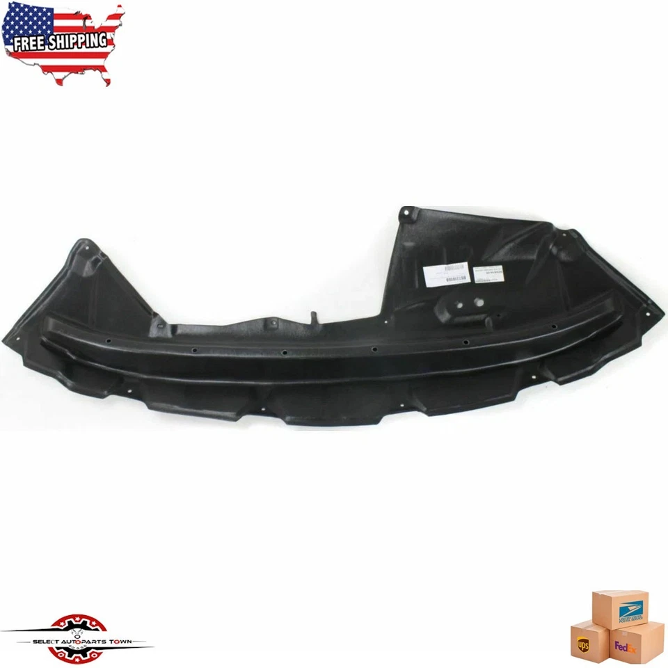Fits 2004-2006 Toyota Sienna New Front Engine Splash Shield Under Cover Black Foto 1 de 4