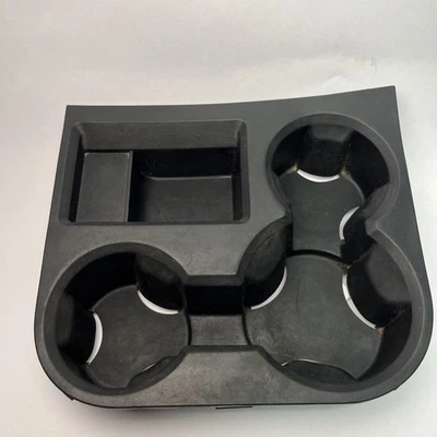 Dodge Ram 2500 3500 2006-2009 soporte de taza de cambio de piso inferior revestimiento de bandeja de goma OEM Foto 1 de 4