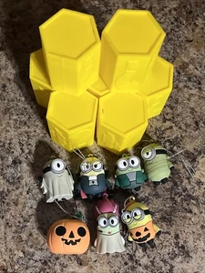 Hallmark Minions Mystery Halloween Ornamente Komplettsatz 7 mit Hüllen - Bild 1 von 4