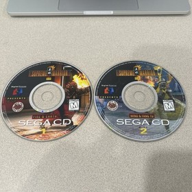 Supreme Warrior (Sega CD, 1994) DISCS ONLY Tested And Working