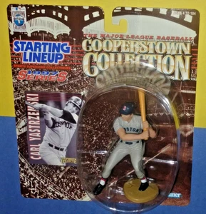 Carl Yastrzemski 1997 Medias Rojas de Boston alineación inicial colección Cooperstown ¡Salón de la fama! - Imagen 1 de 3