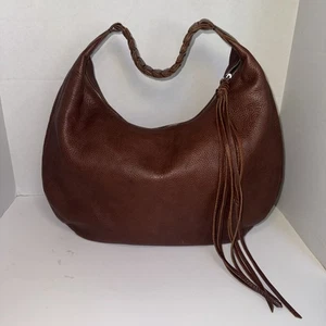 Bolso de mano Banana Republic vintage de cuero con bolsa para el polvo - Imagen 1 de 8