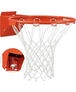 Basketball Rim Replacement, Single-Spring Breakaway Basketball Rim Outdoor - Picture 1 of 8