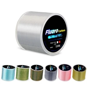 Prepárate para cualquier entorno de pesca con línea de señuelos de pesca de fluorocarbono 120M - Imagen 1 de 49