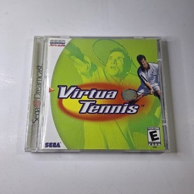 Virtua Tennis (Sega Dreamcast, 2000) Tested working CIB