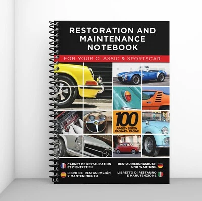 LIBRETTO DI RESTAURO E MANUTENZIONE PER AUTO CLASSICHE - CONSEGNA GRATUITA - Immagine 1 di 4
