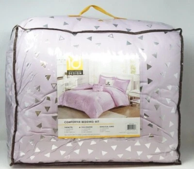 Intelligent Design Zoey Ombre Triangle Reversible 4-Pc. Comforter Set FULL QUEEN - Image 1 of 4