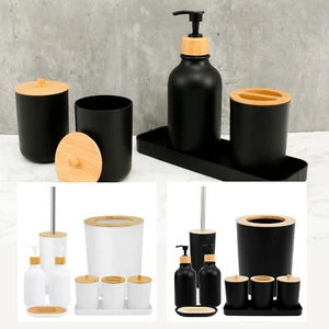 Bathroom Accessories Set Bathroom Set Soap Dispenser Toothbrush Holder Set· - Picture 1 of 14