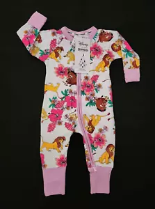New Bonds Disney The Lion King Pink Zippy Wondersuit Size 000 0-3 Months BNWT - Picture 1 of 1