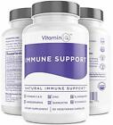 IMMUNE SUPPORT with Vitamin C D3 Zinc Sambucus Elderberry Glutathione VITAMINIQ