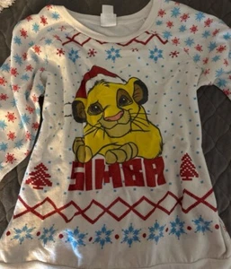 disney christmas sweater simba - Picture 1 of 3