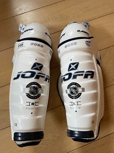 Jofa 8060 Eishockey Schienbeinschoner JDP ASD Schweden Vintage Pro Stock NHL Hockey selten - Bild 1 von 19