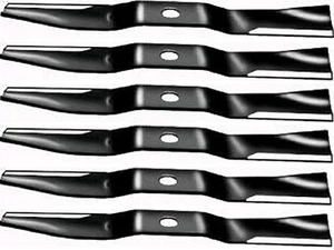 6 KUBOTA MOWER BLADES 60" 76539-34330 70000-00602 70000-25001 K5645-34340 - Picture 1 of 1