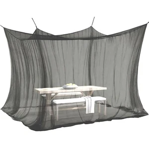ELEGANCIO Moskitonetz für Innen+Außen 300x300x250cm 220Mesh Mosquito net schwarz - Bild 1 von 3