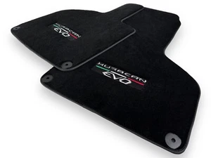 Black Floor Mats For Lamborghini Huracan EVO 2014-2023 LHD - Picture 1 of 17