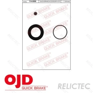 Kit Riparazione Pinza Freno Posteriore per Fiat Peugeot Citroen Suzuki Lancia Opel Toyota - Foto 1 di 2