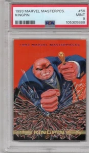 1993 MARVEL MASTERPIECES KINGPIN VINTAGE COMIC CARD #56 PSA 9 MINT - Picture 1 of 1
