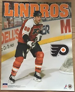 Eric Lindros Philadelphia Flyers 16x20 Starline Poster OOP - Bild 1 von 1