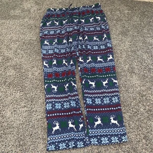 Herren Nachtwäsche Hose Pyjama Gr. XL Tall Weihnachten Urlaub - Bild 1 von 7