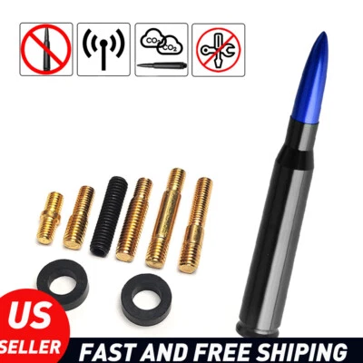 ANTENA BLUE BULLET 50 CAL MAST ALIMENTACIÓN para Dodge Car 1999-2010 RAM 1500 2500 3500 Foto 1 de 4