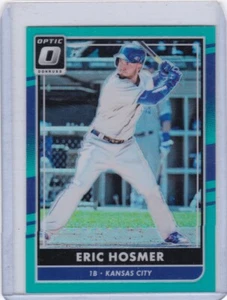 2016 Donruss Optic Aqua 287/299 Eric Hosmer Kansas City Royals #138 - Picture 1 of 2