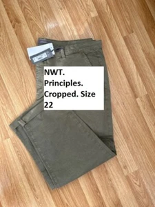 NWT Principles stretch cropped jeans. Size 22 - Picture 1 of 8