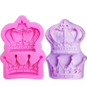 Stampo Silicone Cake Design Corona Re Regina Pasta Zucchero Fondente alimentare - Foto 1 di 3