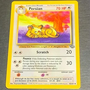 Pokemon Persian 42/64 - Jungle set uncommon - Same day shipping - NM/M - Picture 1 of 1