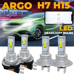For Mercedes A Class W176 Led Headlight DRL Bulbs 12-18 White High Low Beam Bulb - Picture 1 of 17