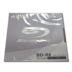 Ritek Blu-Ray BD-RE Rewritable 25GB 2X 130Min Jewel Case - Picture 1 of 1