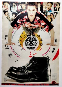 Pubblicita' .O.X.S. Oxs Industrial Scarpe Vintage Advertising Werbung 1995 (R7) - Picture 1 of 1
