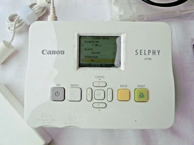 Canon SELPHY CP780 Farbfotodrucker für Bilder in Postkartengröße, Top-Zustand - Bild 1 von 4