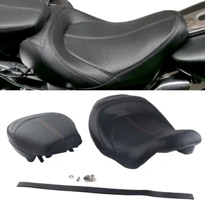 For Harley Davidson Touring 09-23 comfort seat driver passenger seat orange Seat - Picture 1 of 9