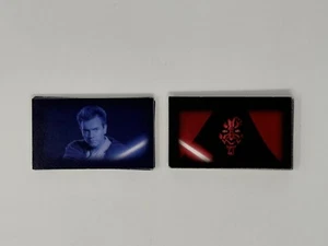 Star Wars Episode 1 Monopoly Replacement Pieces - Chance Community Chest Cards - Picture 1 of 2