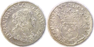 1666 T Italy Tassarolo Silver Luigino Livia Centurioni Oltremarini KM# 52.1 - Picture 1 of 3