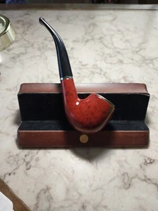 Great Gatsby 1920's Flapper Gentlemen's Ebony Wood Tobacco Smoking Pipe M2 - Picture 1 of 3