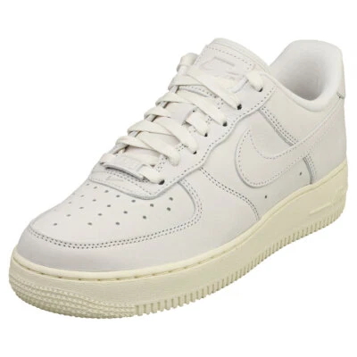 Nike Air Force 1 Premium Womens Summit White Fashion Trainers - 3.5 UK