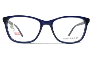 Rampage RA0210 090 Eyeglasses Frames Blue Square Full Rim 53-17-135 - Picture 1 of 10