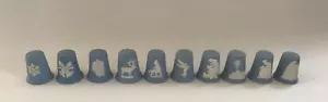 10 Wedgwood thimbles 1980-1990 - Picture 1 of 9