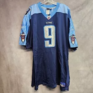 Vintage Reebok Authentic NFL Tennessee Titans Steve McNair 9 Jersey Mens 58 4XL - Picture 1 of 11