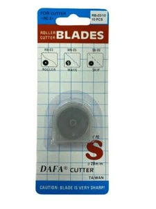 28mm X10 Rotary Blades "DAFA" Brand - Picture 1 of 2