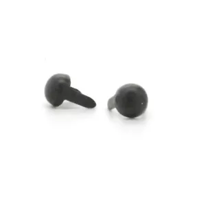 Black Brass Round Spot 3/16" Dia. Nail Head 100 pk.NH20328-13 - Picture 1 of 1
