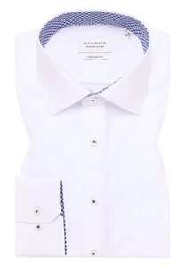 Camisa eterna Comfort Fit 1304/00 E15K blanca uni brazo extra largo 72 cm - Imagen 1 de 2