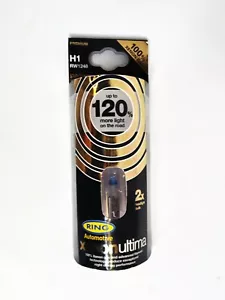 Ring 120% Brighter H1 TwinPack Upgrade Xenon Ultima Headlight Bulbs RW1248 12v - Picture 1 of 1
