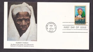 US #1744 HARRIET TUBMAN FIRST DAY OF ISSUE ON FLEETWOOD COVER 1978 - Picture 1 of 2