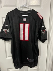 Nike Atlanta Falcons Julio Jones Black On Field Jersey Size 48 XL Embroidered - Picture 1 of 6